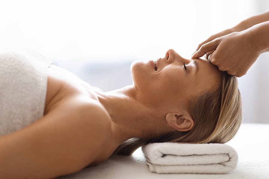 Séance de massage